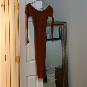 Copper dress